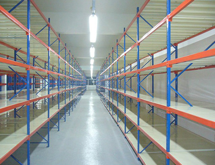 藥廠(chǎng)中型貨架案例